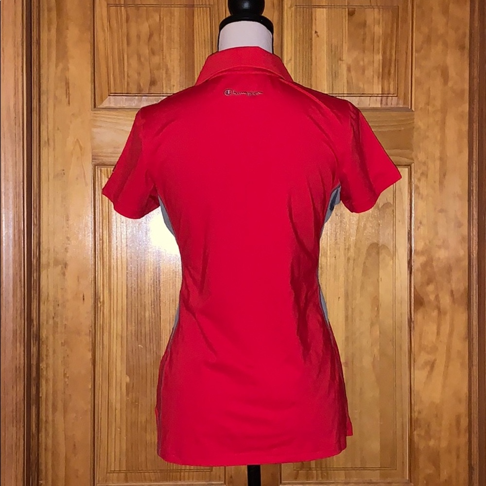 Women’s Champion Performax Red Polo Shirt S - Picture 3 of 6